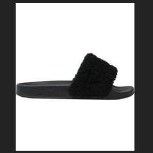 Maison Margiela Shearling Slides Men's Size 42